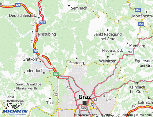 MICHELIN Stattegg map - ViaMichelin