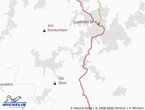 MICHELIN Emabheleni map - ViaMichelin