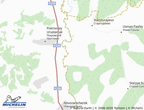MICHELIN-Landkarte Abdulovo - ViaMichelin
