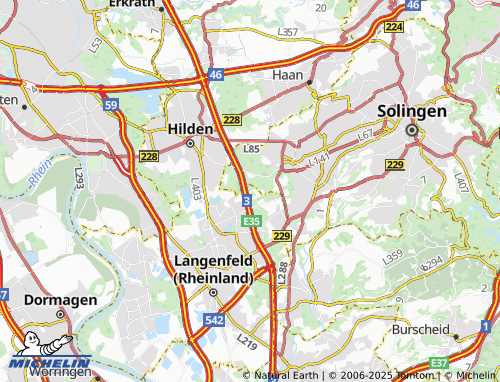 MICHELIN Wafert map - ViaMichelin