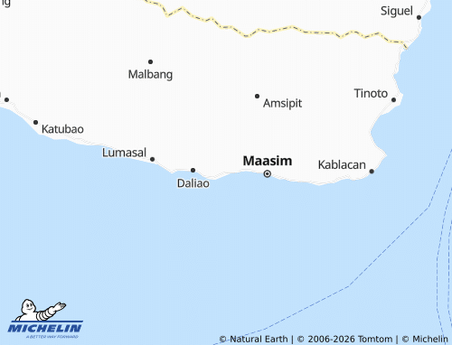 Mappa MICHELIN Kabatiol - ViaMichelin