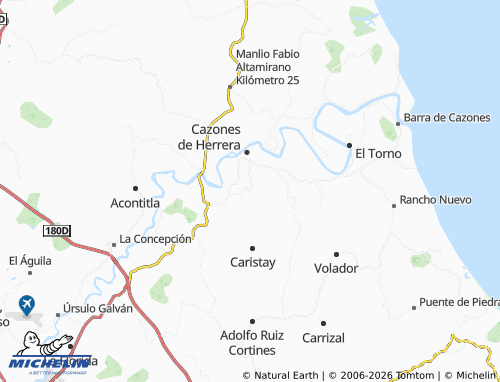 Mapa MICHELIN Cabellal Tres - ViaMichelin