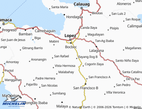 MICHELIN Ilayang Ilog A map - ViaMichelin