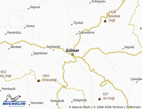 MICHELIN Ayvalı map - ViaMichelin