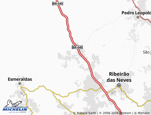 Mapa MICHELIN Melo Viana - ViaMichelin