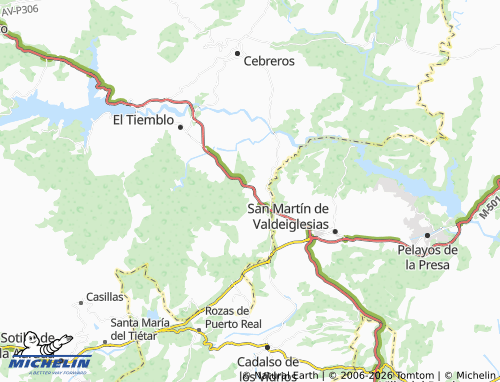 MICHELIN La Atalaya map - ViaMichelin