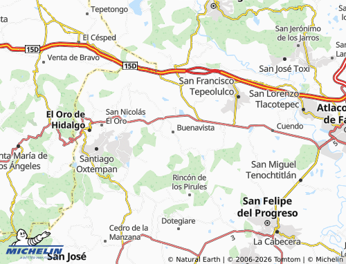 Mapa MICHELIN Buenavista - ViaMichelin