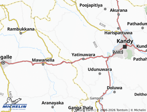 Mappa MICHELIN Ketakumbura2 - ViaMichelin