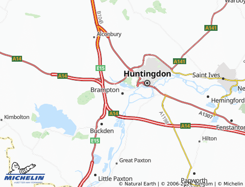 Carte MICHELIN Brampton - ViaMichelin