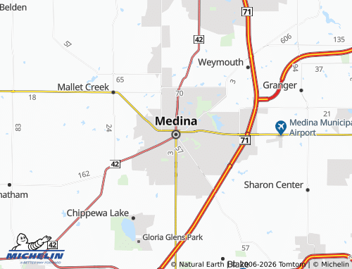 Mappa MICHELIN Medina - ViaMichelin