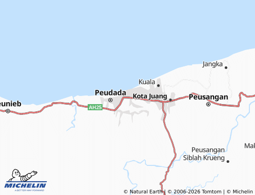 Mapa MICHELIN Jeumpa - ViaMichelin
