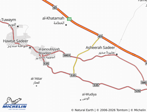 Carte MICHELIN Qurtubah - ViaMichelin
