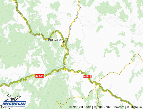 Mapa MICHELIN Cachafeiro - ViaMichelin
