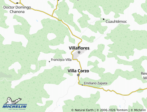 MICHELIN El Huanacaxtle map - ViaMichelin