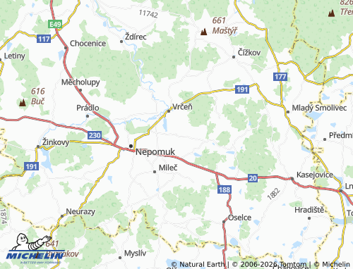 Mapa MICHELIN Tojice - ViaMichelin