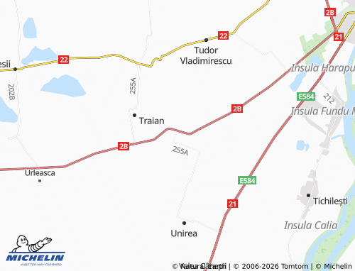 Mappa MICHELIN Silistraru - ViaMichelin