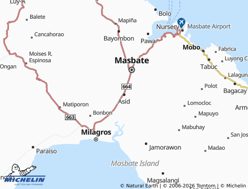 Mappa MICHELIN Asid - ViaMichelin