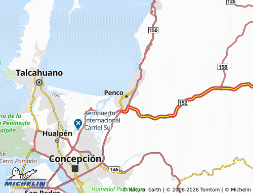 Mappa MICHELIN Penco - ViaMichelin