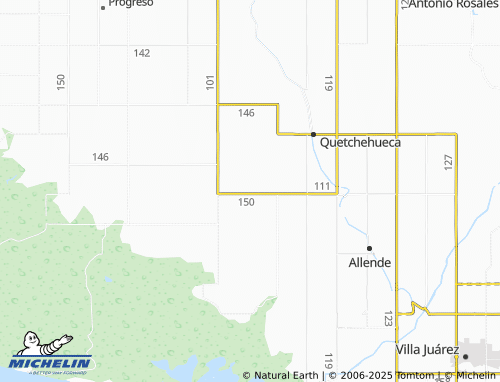 Mapa MICHELIN Nueva Casa de Teras - ViaMichelin