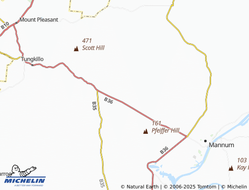 MICHELIN Apamurra map - ViaMichelin