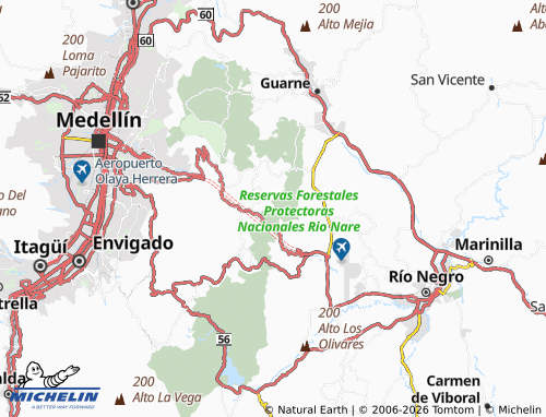Mapa MICHELIN San Ignacio - ViaMichelin