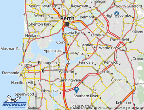 MICHELIN Manning map - ViaMichelin