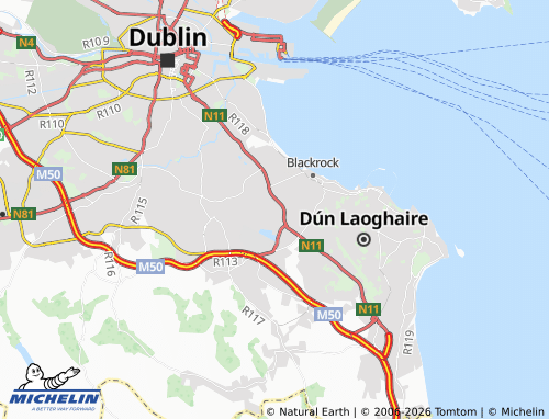 MICHELIN-Landkarte Stillorgan - ViaMichelin