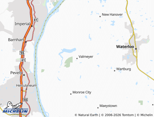 Mappa MICHELIN Valmeyer - ViaMichelin