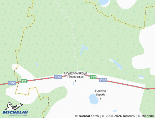 MICHELIN-Landkarte Krasnyy Mayak - ViaMichelin