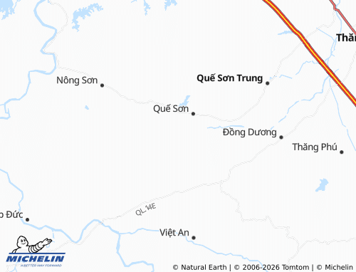MICHELIN Quế Phong map - ViaMichelin