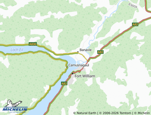 MICHELIN Caol map - ViaMichelin