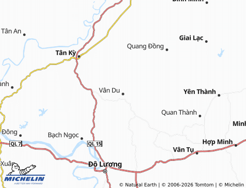 Mapa MICHELIN Thịnh Thành - ViaMichelin