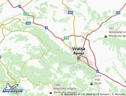 MICHELIN vz Bistrets map - ViaMichelin