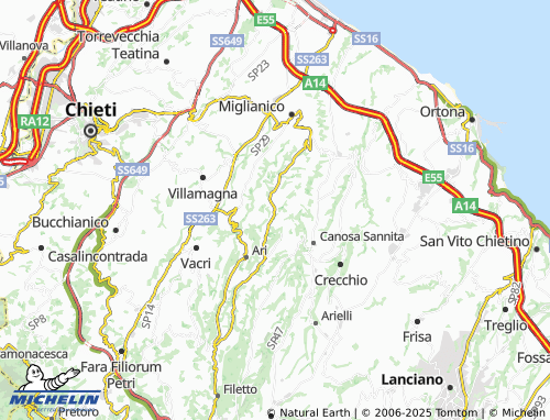 MICHELIN Vallebotte map - ViaMichelin