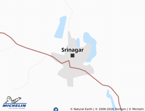 MICHELIN-Landkarte Srinagar - ViaMichelin