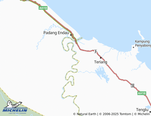 MICHELIN Kampung Bukit Pasir map - ViaMichelin