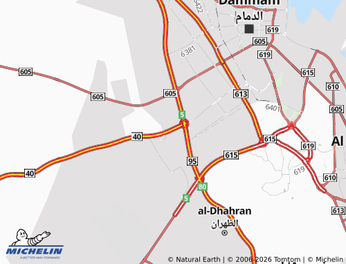 MICHELIN-Landkarte al-'Amal - ViaMichelin