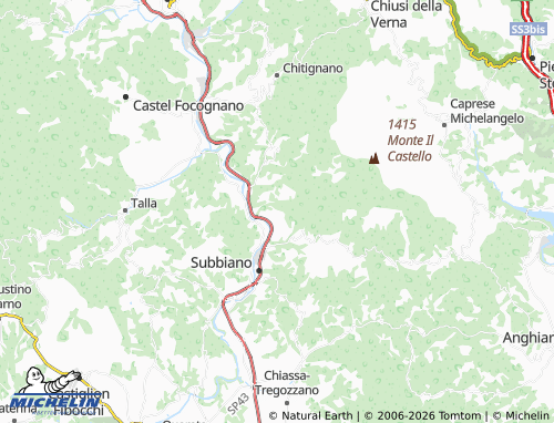 Carte MICHELIN Giuliano - ViaMichelin