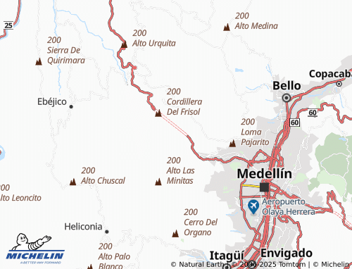 MICHELIN El Uvito map - ViaMichelin