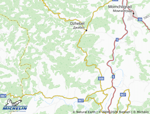 Mapa MICHELIN Kozitsa - ViaMichelin