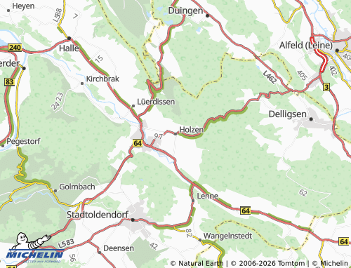 MICHELIN Holzen map - ViaMichelin