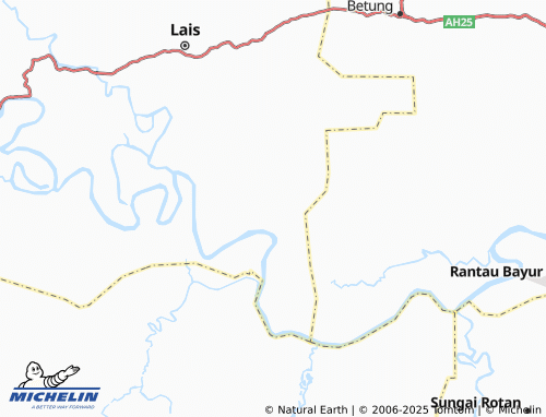 MICHELIN Tanjung Agung Barat map - ViaMichelin