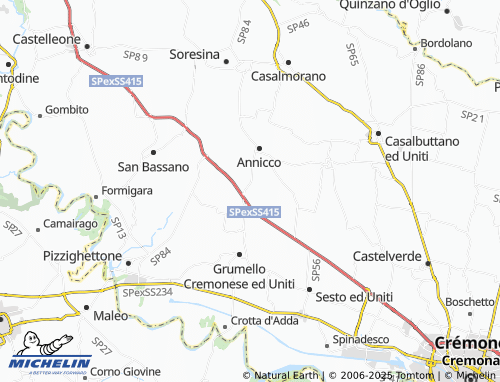 MICHELIN Farfengo map - ViaMichelin