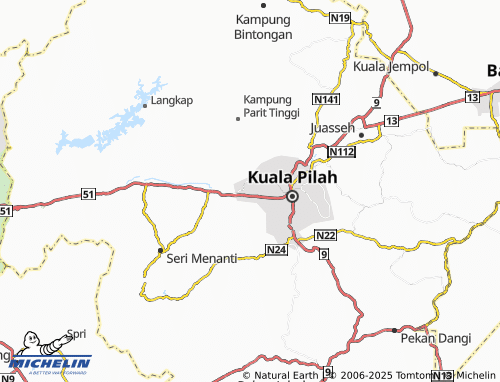 MICHELIN Taman Bukit Ara map - ViaMichelin
