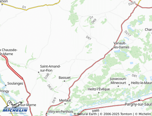 MICHELIN Bassu map - ViaMichelin