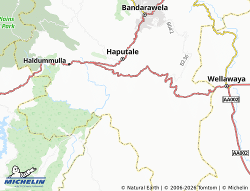 Mappa MICHELIN Akkara Seeya - ViaMichelin