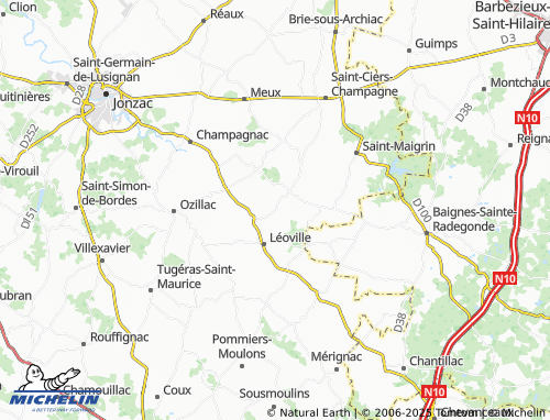 MICHELIN-Landkarte Chez Bouet - ViaMichelin