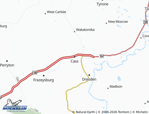 Carte MICHELIN Cass - ViaMichelin