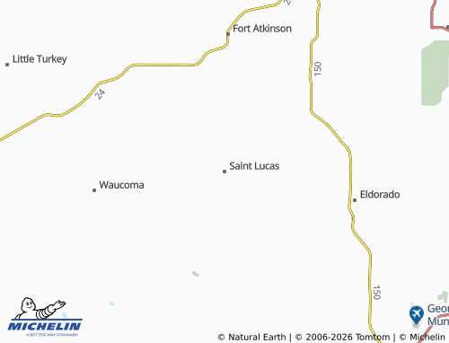 Mappa MICHELIN Saint Lucas - ViaMichelin