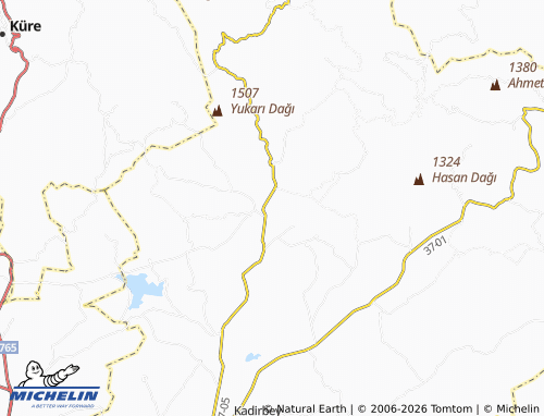 MICHELIN-Landkarte Karaçam - ViaMichelin